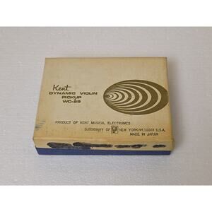 Kent‎ Dynamic Violin Pickup. WC-29 Vintage. With Manual. Never Used.